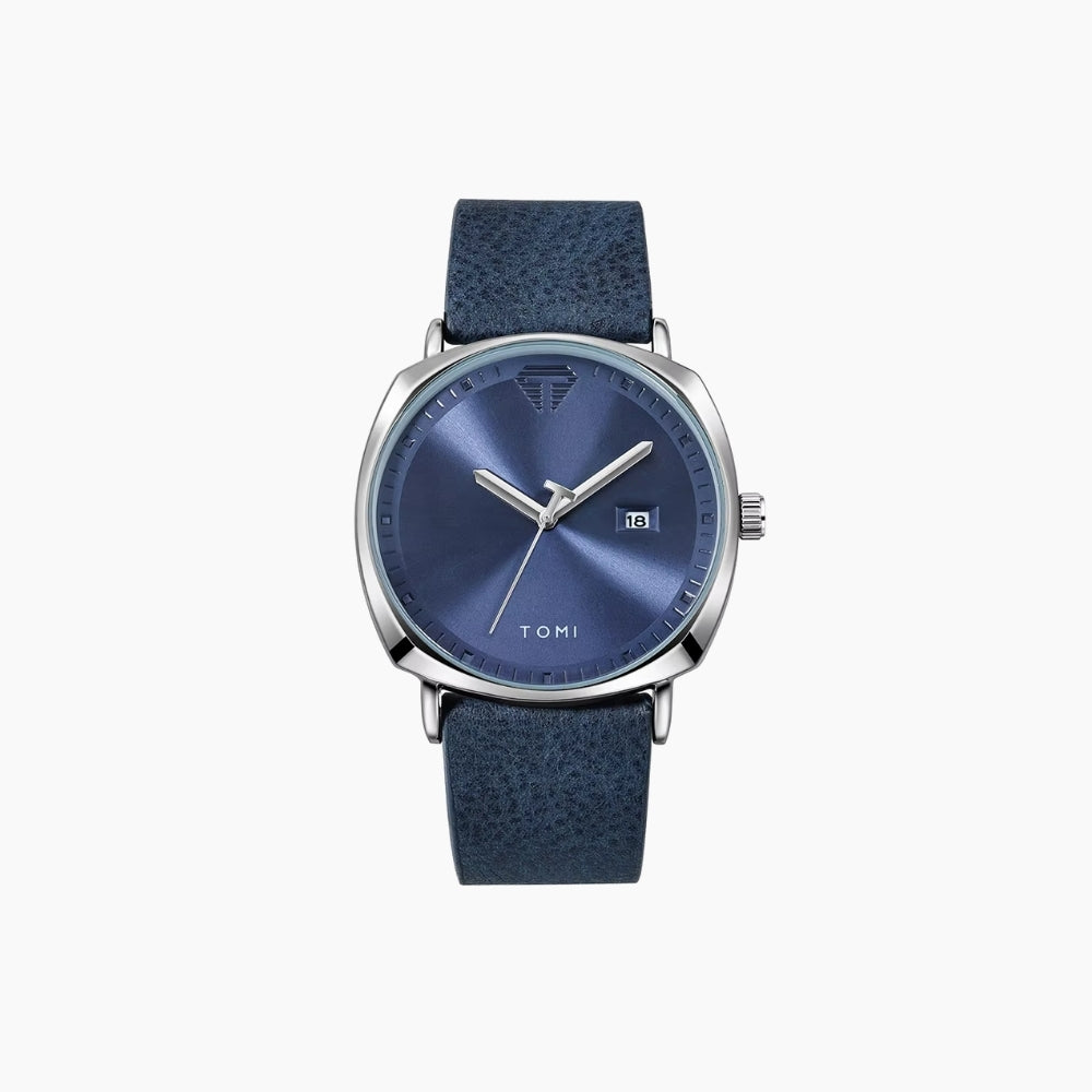 Herrklocka 40mm – Minimalistisk design, metallboett